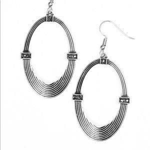 Paparazzi Silver Earrings